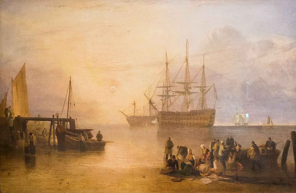 J. M. W. Turner, Sun Setting through Vapour
